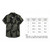 Men Fern Print Short Sleeve Summer Beach Shirt -3012la
