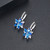 NEW Flower Zircon Earrings 0342 LA