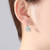 NEW Flower Zircon Earrings 0342 LA