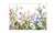 NEW   2 pcs botanical flower creative loop multiple collage   5004