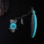 Luminous Metal Vintage Bookmark -la 9974