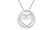 NEW Letter MOM Necklace Circle Heart Pendant Fashion Jewelry 5023 LA