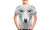 NEW  3D animal fox print short sleeve 5061 LA