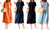 NEW Solid colour Cotton loose fit casual maxi dress5117-la