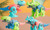 NEW 4pcs Children's DIY assembled dinosaur disassembly and assembly combination screwable toy 5104