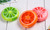 NEW Portable Mini 7-Grid Pill Box Fruit Pill Box Round Rotating Transparent Pill Packing Pill Box  5108 LA