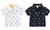 NEW  2-4PCS Short Sleeve T-Shirt New Baby Dinosaur Full Print Polo Shirt Short Sleeve 5132