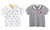 NEW  2-4PCS Short Sleeve T-Shirt New Baby Dinosaur Full Print Polo Shirt Short Sleeve 5132