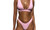 NEW European and American sexy conservative solid color tight bikini 5138
