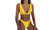 NEW European and American sexy conservative solid color tight bikini 5138