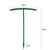 NEW Support Pile Garden Planter Semicircle Plant Support Plastic Plant Cage  5147
