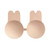 Rabbit Ear Women Self Adhesive Push Up Gathering Bra with buckle 3037