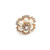 Big Flower-shape Pearl Adjustable Ring- 5189 la 