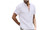NEW  Men's T-Shirt Stand Collar Button Half Open Placket Simple Short Sleeve  5181