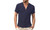 NEW  Men's T-Shirt Stand Collar Button Half Open Placket Simple Short Sleeve  5181