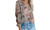 NEW floral print shirt v-neck long-sleeve t-shirt 5195