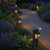 Solar Panel Fence LED Wall Light Outdoor Waterproof Garden Security Lamp B158