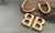 NEW Detachable Letter B Earrings 0382