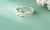 NEW  Daisy Ring White Flower Ring  5299