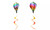Hot Air Balloon Wind Spinner 1007
