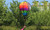 NEW  Rainbow hot air balloon spinning outdoor decoration 5347
