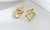 NEW  Stud Earrings U Shape Earrings  5349 -la