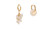 NEW   A pair of asymmetrical earrings simple and cute earrings earrings 5379