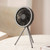 NEW   Tripod fan outdoor camping night light ceiling fan USB timing mute desktop fan 5382