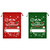 NEW  2 pcs Dyeing Christmas Bag Fashion Christmas Decoration Bag Drawstring Gift Christmas Bag Imitation Linen  5384