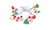 NEW 10-20 LED Christmas Lights Flashing String Lights Santa Snowman Festive Decoration Lights 5388