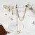 NEW  7-piece set of creative personality double C cartilage U-shaped earrings 5395