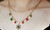 NEW  Christmas Necklace Christmas Snowflake Pendant Double Chain Necklace Christmas Gift 5410