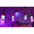 NEW  5pcs LED lantern full of starry ghost atmosphere arrangement Halloween wizard hat string lights   5417
