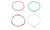 NEW   women's color four-piece beach anklet  5421