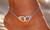NEW  Creative handcuffs fashionable beach anklet 5424