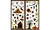 NEW Halloween wall stickers spider bat scene layout horror glass stickers electrostatic stickers  5433