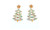 NEW Star Christmas tree earrings  5436
