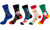 NEW 5pcs Creative snowman Santa Claus cartoon stockings autumn and winter Christmas socks  5451