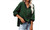 NEW  Loose V-Neck Long Sleeve Sweatshirt Button Down Sports Hoodie  5470
