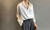 NEW  long sleeve satin shirt women's autumn all match drape retro shirt  5490
