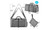 NEW One-shoulder diagonal sports bag foldable hand travel bag large capacity fitness luggage bag 5518