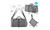 NEW One-shoulder diagonal sports bag foldable hand travel bag large capacity fitness luggage bag 5518