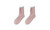 NEW 2pcs  Autumn and winter new mid-tube thickened warm floor socks embroidered alphabet women's socks  5534