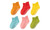 NEW  6pcs children's socks children's socks baby socks  5535