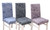 NEW 2pcs Ink splash elastic home all-inclusive one-piece chair cover 5586