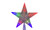 NEW Christmas tree led luminous stars overhead lights 5591