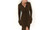 NEW Long Sleeve Lapel Cardigan Long Button Flare Sleeve Pit Stripe Sweater Maxi Dress 5599