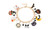 NEW Halloween creative personality around the ghost bracelet 5631
