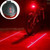 Bicycle Tail Light with Virtual Bike Lane