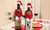 NEW 2 Set Christmas Wine Bottle Covers Hat and Scarf decorations 5663